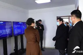 日照市委常委、宣传部部长杨留星到山东广播电视台日照记者站走访慰问图片