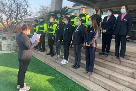 全员防疫，山东高速服务区与您共铸安全回家路图片