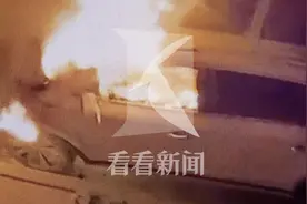 男子租新能源车送女友回家 结果把小区烧了！保安：当时没在充电图片
