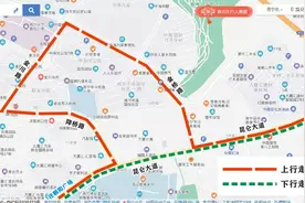 22路等5条南宁公交线路恢复昆仑大道等路段行驶图片