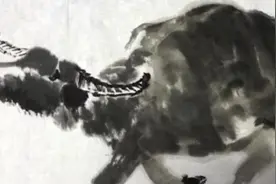 名家画牛：萧海春挥写《昂首奋蹄》视频封面