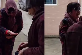 女儿扮成乞丐回娘家，逗母亲称要100元不然不走，母亲反应让大家乐开花视频封面