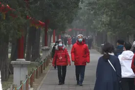 图集丨北京市属公园免费开放 市民游园年味儿浓图片