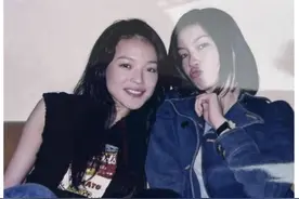 舒淇晒与闺蜜林熙蕾合影 甜蜜喊对方是“老婆”图片