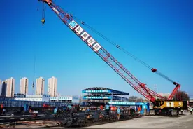「新春走基层」撸起袖子加油干！春节后这个工地加紧建设图片