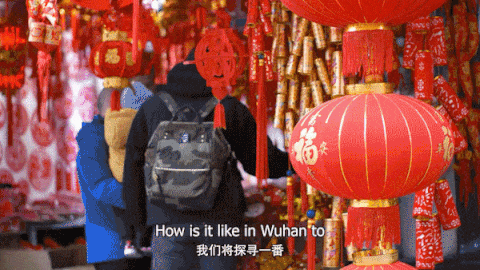 “洋网红”武汉过春节，网友惊呼“吊打BBC”……图片