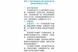 三门峡南站又规划一座新城！（附规划图）图片