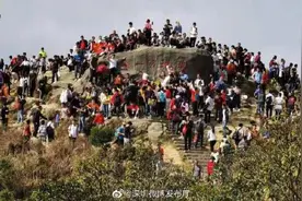 太火爆！超100000人登梧桐山，春节深圳这些地方人气太旺图片