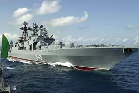 俄罗斯与伊朗海上联合演习打响 两国军舰在阿曼湾开火图片
