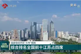 国家级经开区“大考”揭晓 综合排名全国前十江苏占四席视频封面