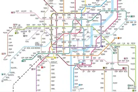 收藏！最新版上海地铁全网示意图在此图片