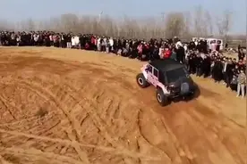 延津沙土岗成越野爱好者打卡地，村书记：希望能有效引导开发视频封面