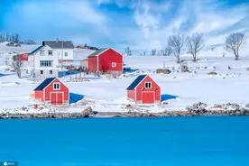 挪威罗弗敦群岛：落入凡间的天堂 极光与峡湾的完美邂逅图片