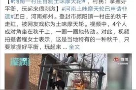 河南土味“摩天轮”突然走红 它有啥“来头”？图片