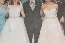 婚礼当天，新郎妈妈穿了件跟新娘一模一样的婚纱…网友：“是想嫁给儿子？？”图片