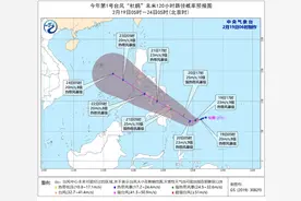 最强10级，今年1号台风“杜鹃”来了！网友：来得猝不及防图片
