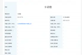登上北京台春晚的虚拟人物“卡诺橙”被字节跳动关联公司注册申请商标图片