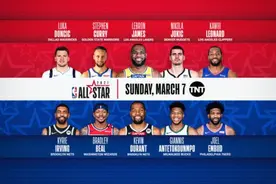 2021NBA全明星首发阵容出炉 詹姆斯杜兰特领衔图片