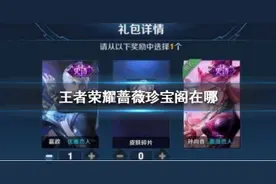 王者荣耀蔷薇珍宝阁在哪里？王者荣耀蔷薇珍宝阁入口介绍图片