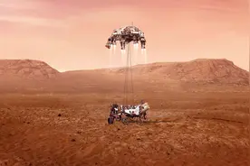 经历恐怖7分钟！美国“毅力号”首次成功登陆火星图片