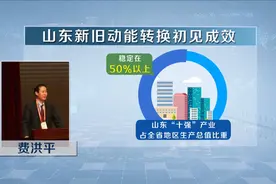 智库专家看山东丨费洪平：山东新旧动能转换初见成效视频封面