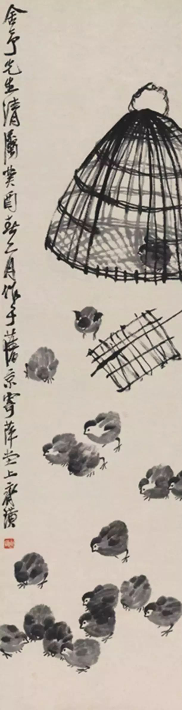 《蛙声十里出山泉》：老舍与齐白石的天合之作