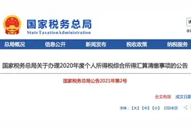 下个月开始申报2020年度个人所得税！来看看你能退多少视频封面