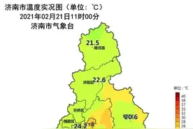 寒潮即将来袭！今晚开始济南将出现大风降温天气，降温幅度12℃左右图片