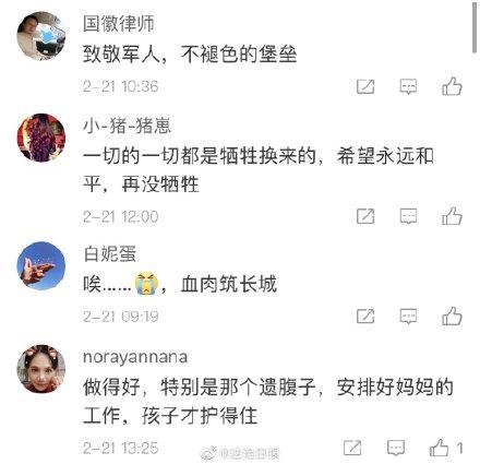 祖国英雄，永垂不朽！网友的留言同样让人泪目