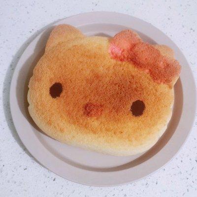 「可爱软萌」HelloKitty戚风蛋糕～松软可口
