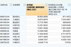 A股分红10万亿，部分大市值股息率低得让人震惊图片