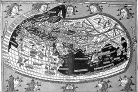 早期欧洲人制作地图中的“世界”图片