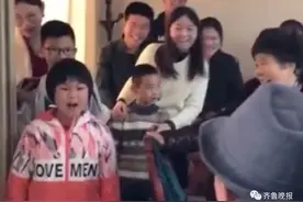 山东7岁女孩灵魂呐喊为80岁老姥爷祝寿！网友：气质这块拿捏得死死的图片