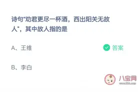 劝君更尽一杯酒西出阳关无故人中的故人是谁 出自哪里 送元二使安西赏析图片