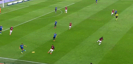 拿下德比大战！国米3球完胜AC米兰继续领跑意甲图片