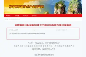 工作不用去远方！张家界800+工作岗位等你来挑图片