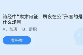肃肃宵征夙夜在公形容的是什么场景 肃肃宵征，夙夜在公含义介绍图片