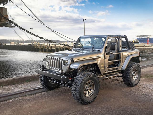 Jeep牧马人推复古改装版！底盘升高悬挂升级，回归经典方灯造型