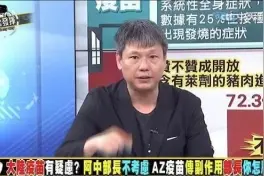 陈时中因“民众害怕”拒大陆疫苗？AZ疫苗副作用大却坚持购买图片