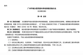 广州征求意见：城乡居民基本养老保险一次性提高缴费标准可享政府补贴差额图片