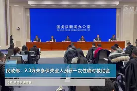 民政部：9.3万未参保失业人员获一次性临时救助金视频封面
