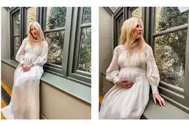 “绵阳姐”Ellie Goulding晒孕肚照 官宣怀孕喜讯图片