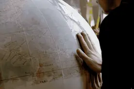 靠手艺，怎么整出一个地球仪？图片