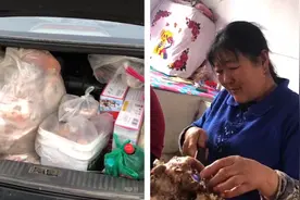 女儿返程后备厢被塞满：仅肉就有300斤，不拿母亲会哭视频封面