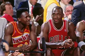 全明星回忆录：乔丹与威尔金斯的旷世扣篮对决图片