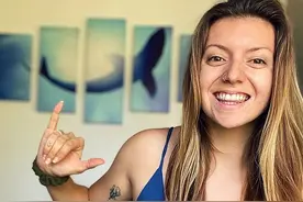 游泳遭遇鲨鱼怎么办？海洋生物学家说，把手放到它鼻子上图片