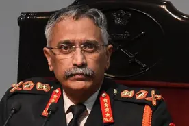 印度陆军参谋长先自夸一番，又接着说中印两军班公湖脱离接触是“双赢”图片