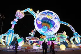 花灯璀璨迎元宵图片