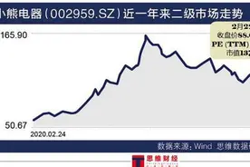 研发与营销投入相差近3倍 小熊电器业绩和股价为何急转直下图片