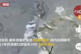 趵突泉三年捞6万元硬币引热议 投币祈福真是中国“特色”？图片